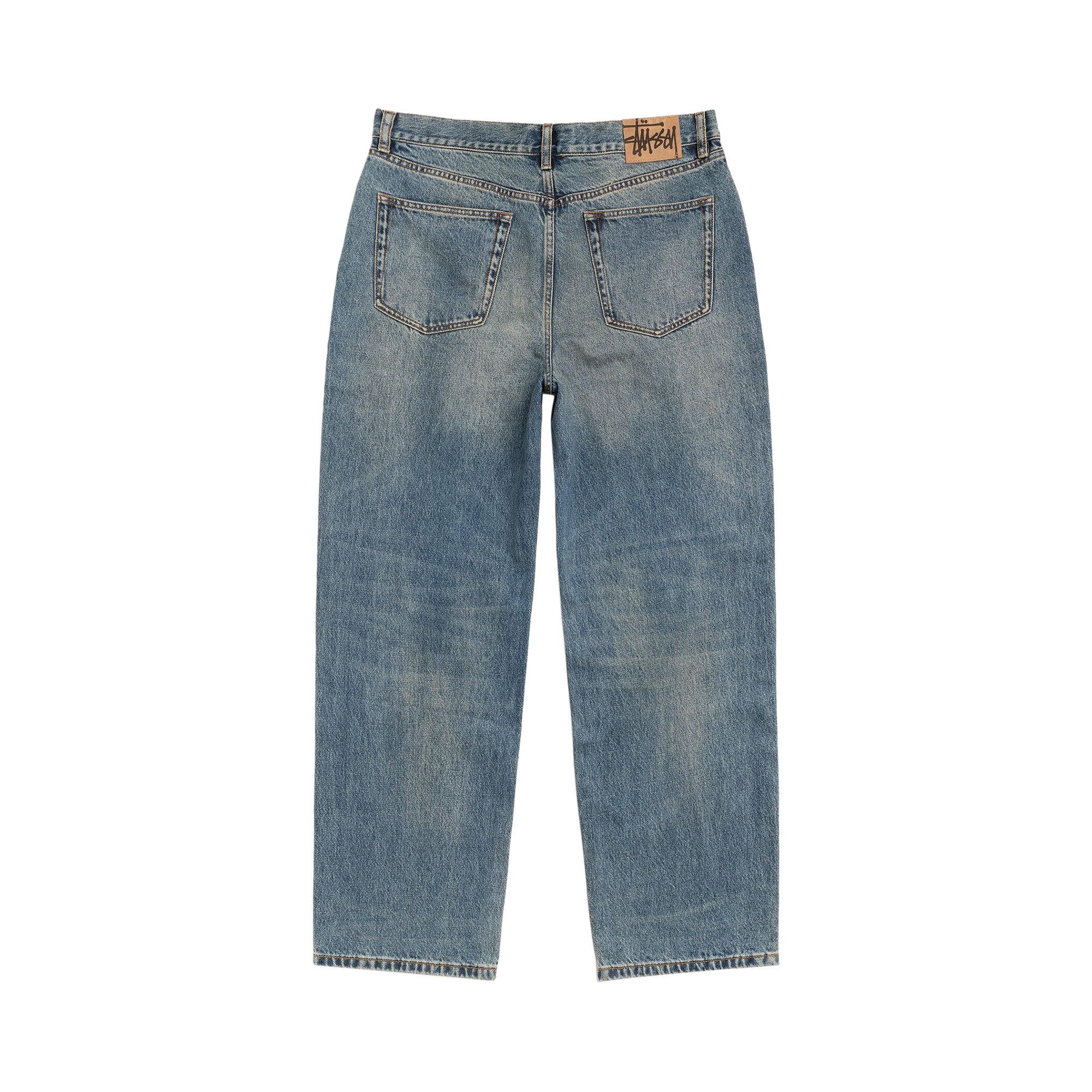 Buy Stussy Big Ol' Jean Denim 'Vintage Mid Wash' - 116755 VINT | GOAT