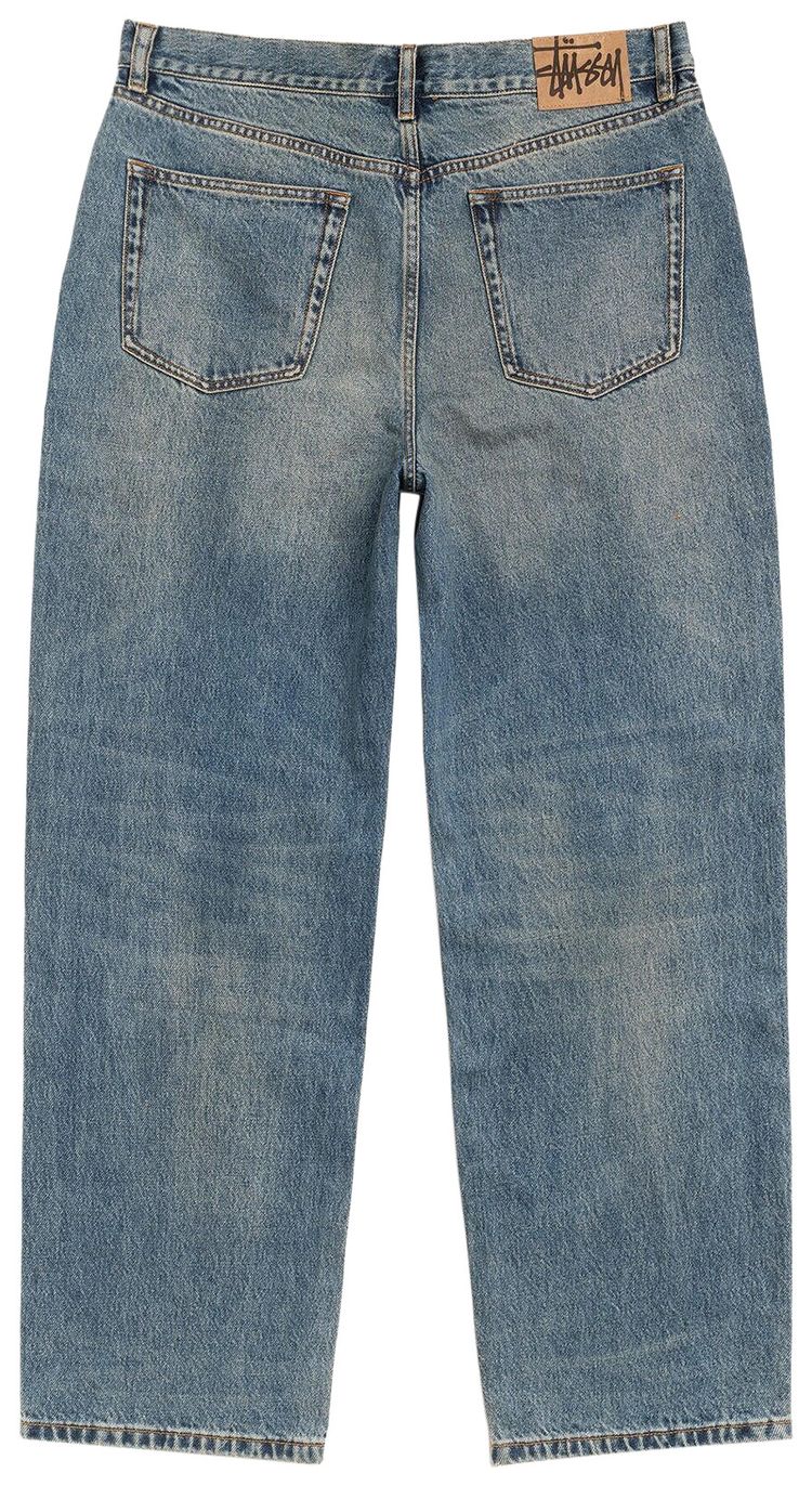 Stussy Big Ol Jean Denim Vintage Mid Wash