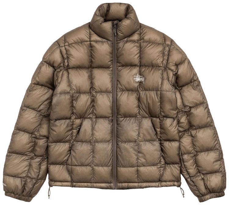 Stussy Midweight Puffer Taupe