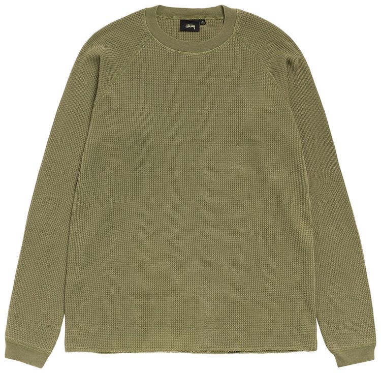 Stussy Mantra Raglan Thermal Olive