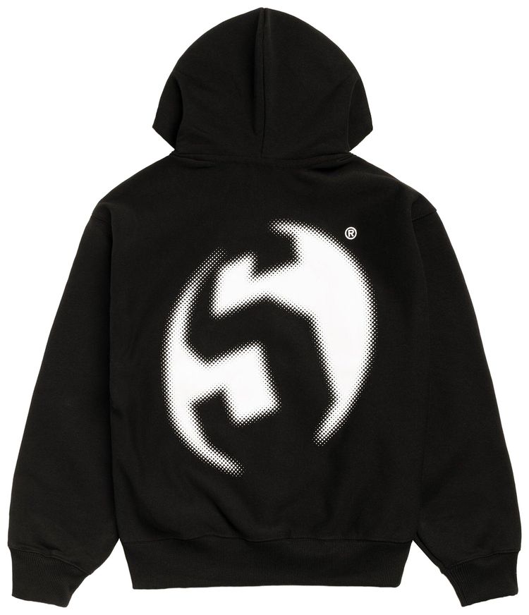 Stussy Lens Zip Hoodie Black