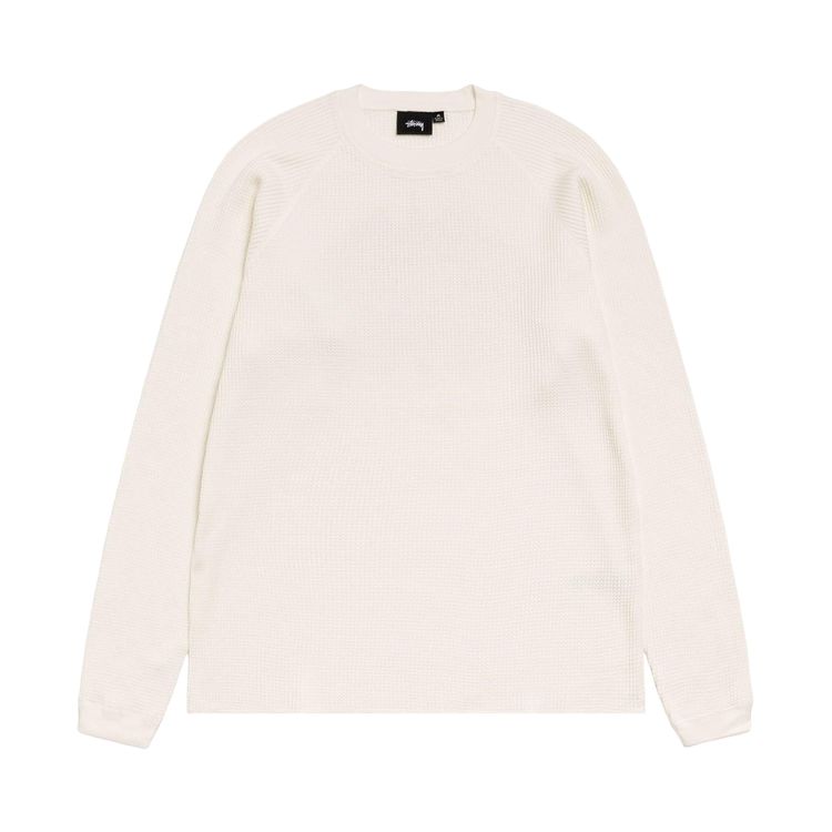 Stussy Mantra Raglan Thermal White