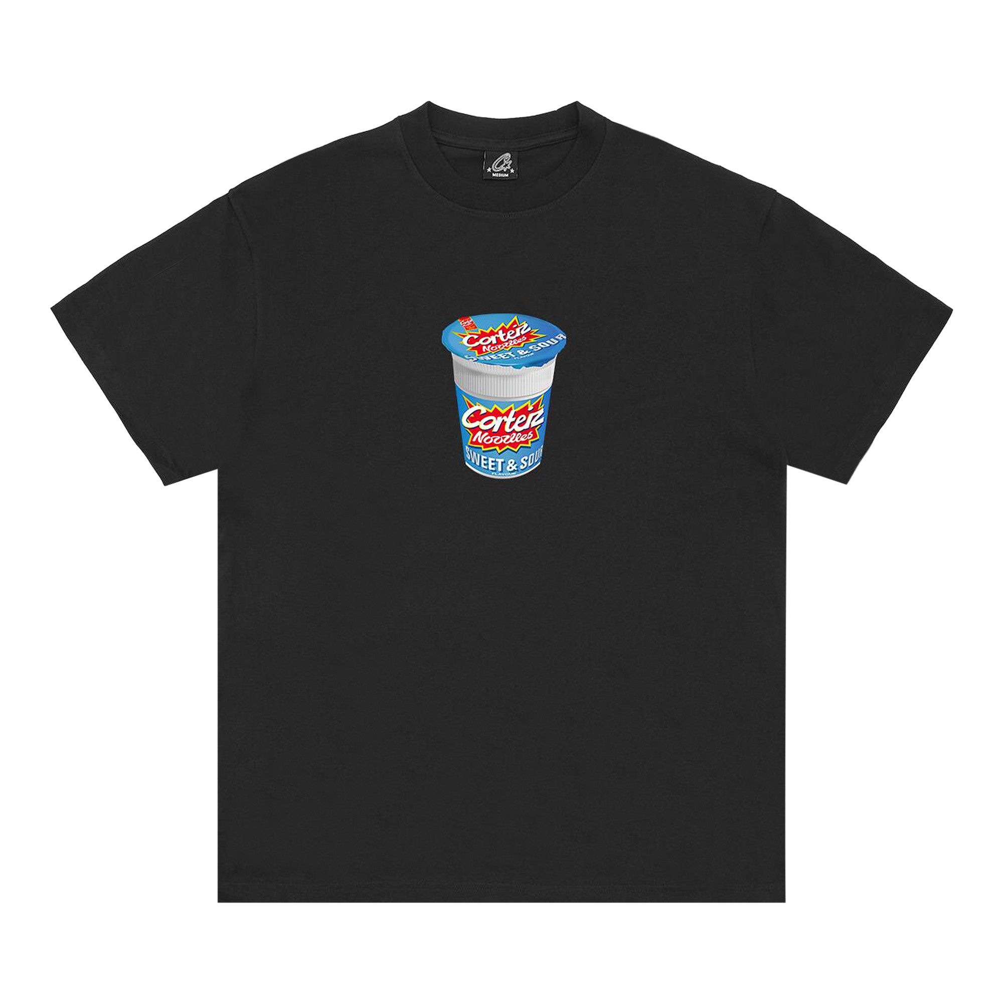 Buy Corteiz Noodle Tee 'Black' - 07892 1002504CNTB BLAC | GOAT SA