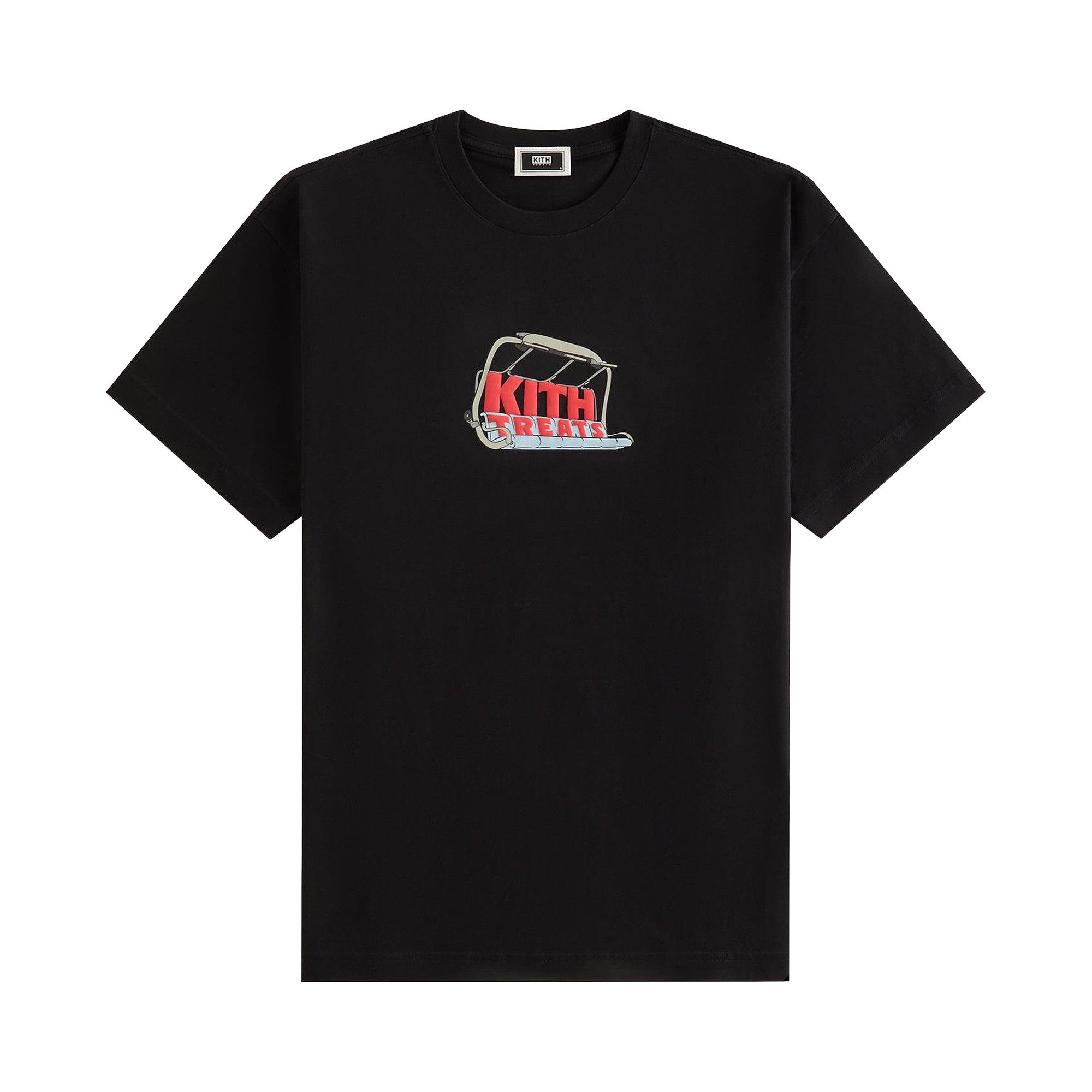 Buy Kith Treats Ski Lift Tee 'Black' - KHT030215 001 | GOAT