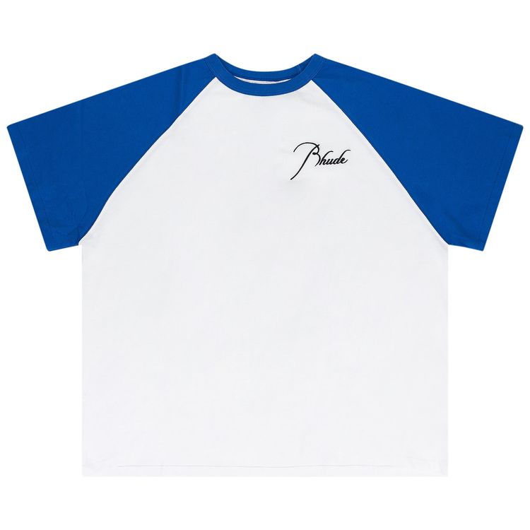 Rhude Raglan T Shirt White