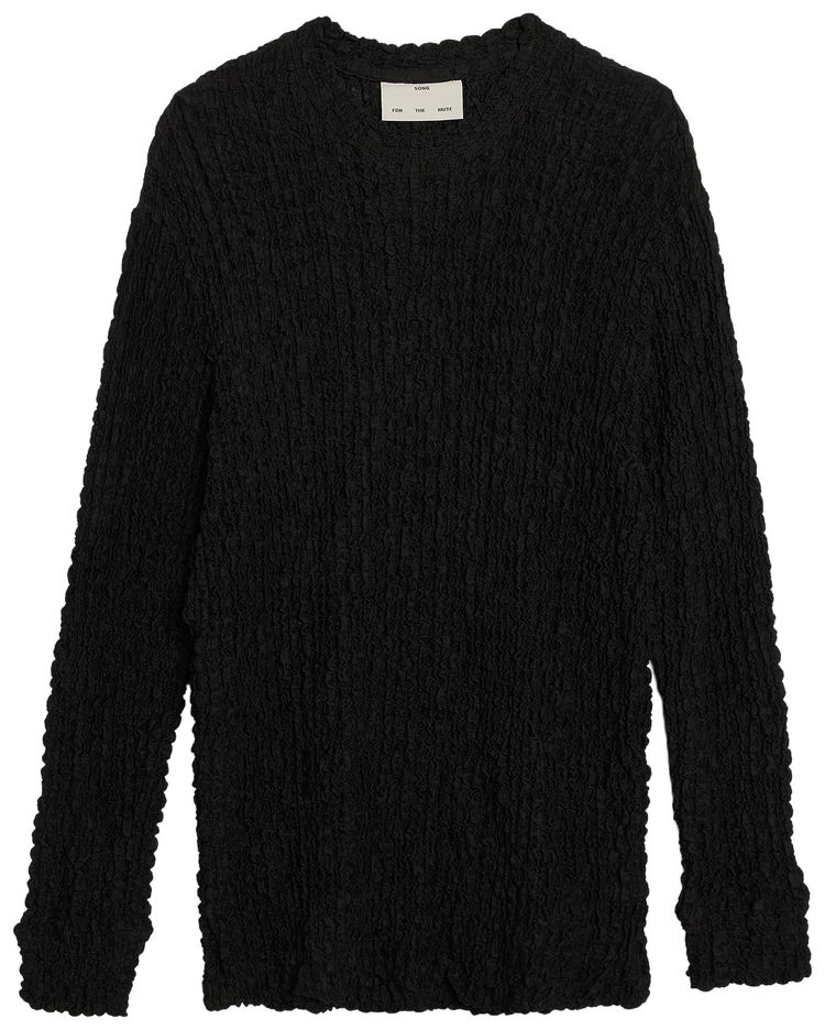 Song for the Mute Long Sleeve Tee Black