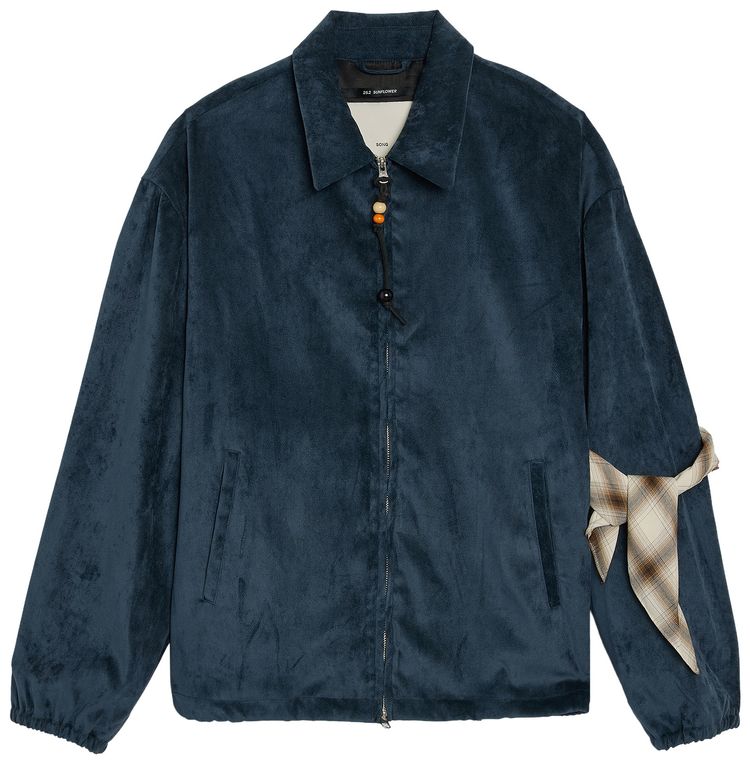 Song for the Mute Slim Coach Jacket Navy