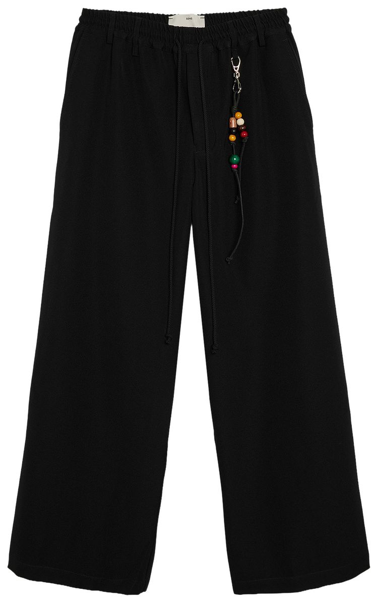 Song for the Mute Relaxed Lounge Pant Black