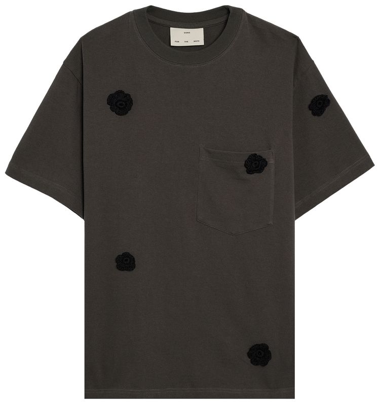 Song for the Mute Daisy Standard Tee Washed Black