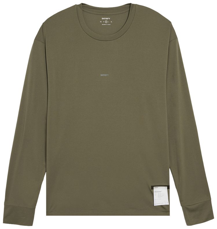 SATISFY Auralite Long Tee Dusty Olive