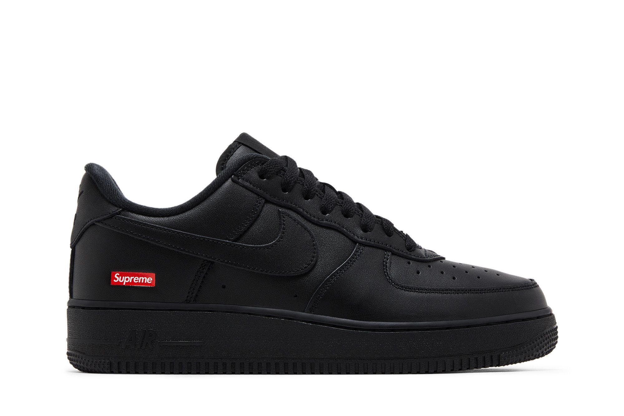 Buy Supreme x Nike Air Force 1 Low 'Box Logo - Black' - CU9225 001