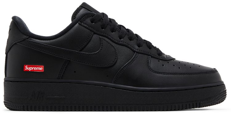 Supreme x Nike Air Force 1 Low Box Logo   Black
