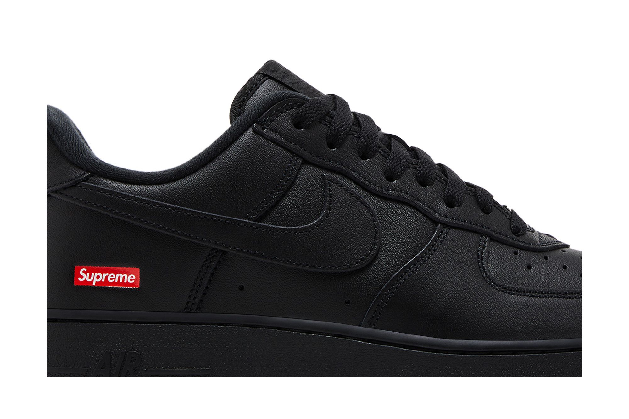 Buy Supreme x Nike Air Force 1 Low 'Box Logo - Black' - CU9225 001