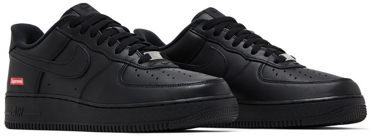 Supreme x Nike Air Force 1 Low Box Logo   Black