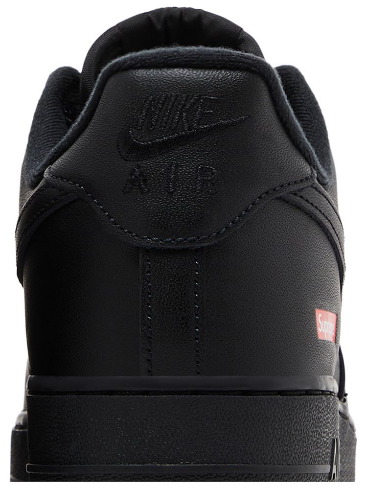 Supreme x Nike Air Force 1 Low Box Logo   Black