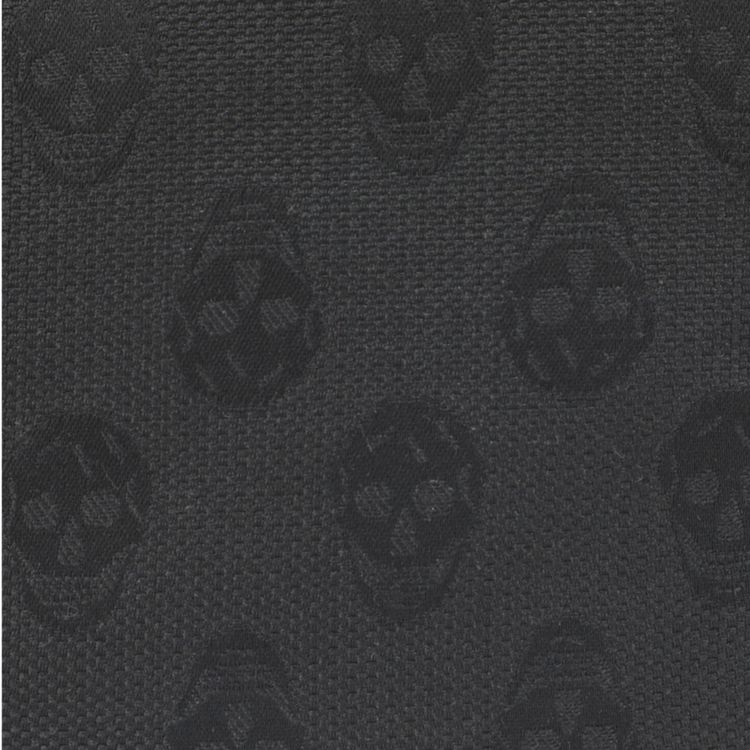 Alexander McQueen Biker Skull Mini Messenger Bag Black