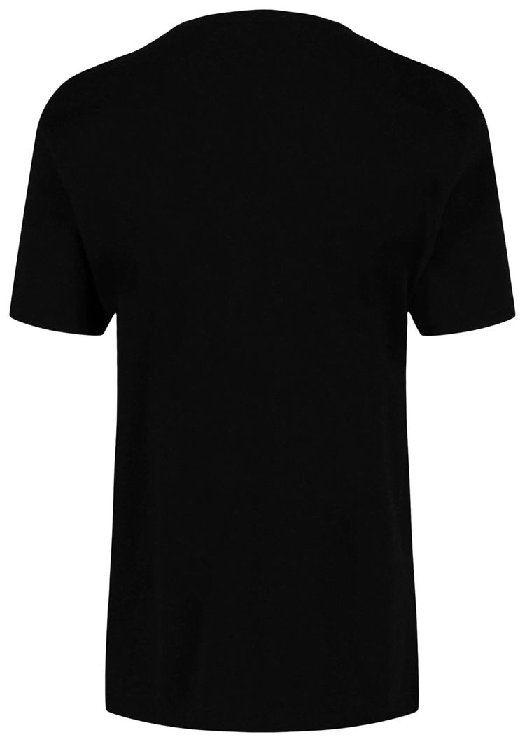 Alexander McQueen Solarized Skull Graphic T Shirt Black Multi