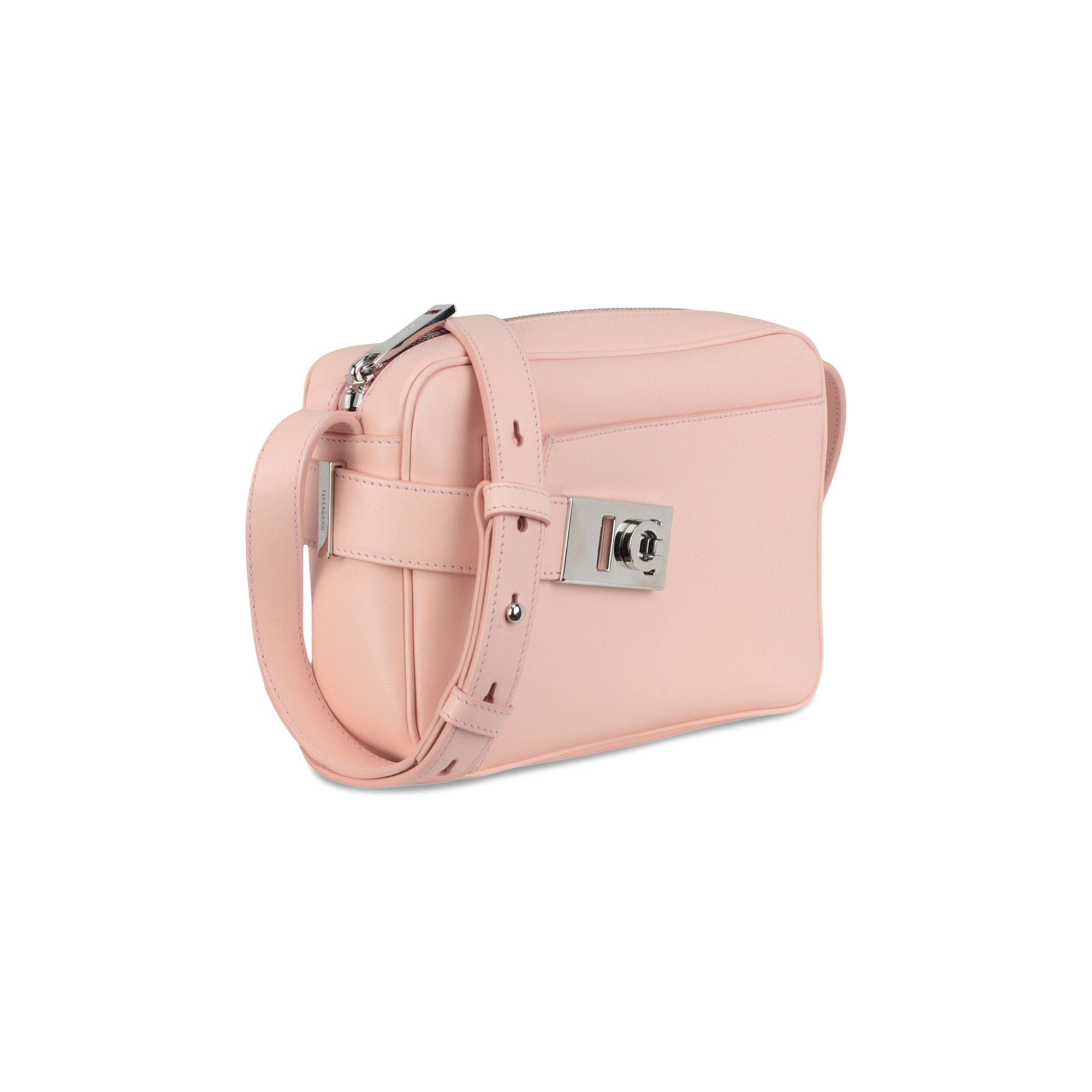 Buy Ferragamo Small Archive Camera Case Crossbody Bag 'Light Pink