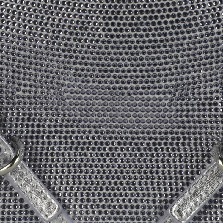 Givenchy Mini Voyou Party Shoulder Bag In Satin And Strass Lavender