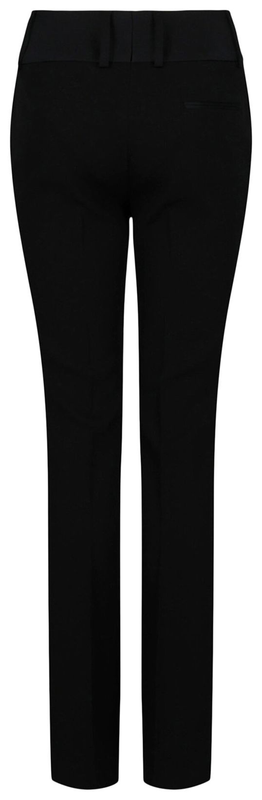 Ferragamo Silk Lined Trousers Black