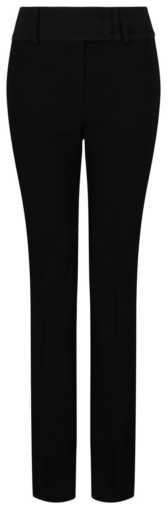 Ferragamo Silk Lined Trousers Black