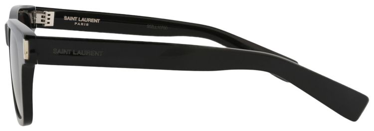 Saint Laurent Square Frame Acetate Sunglasses Black
