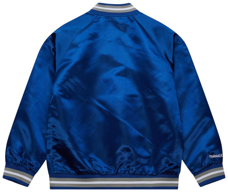 Mitchell  Ness Lightweight Satin Los Angeles Dodgers Jacket Royal