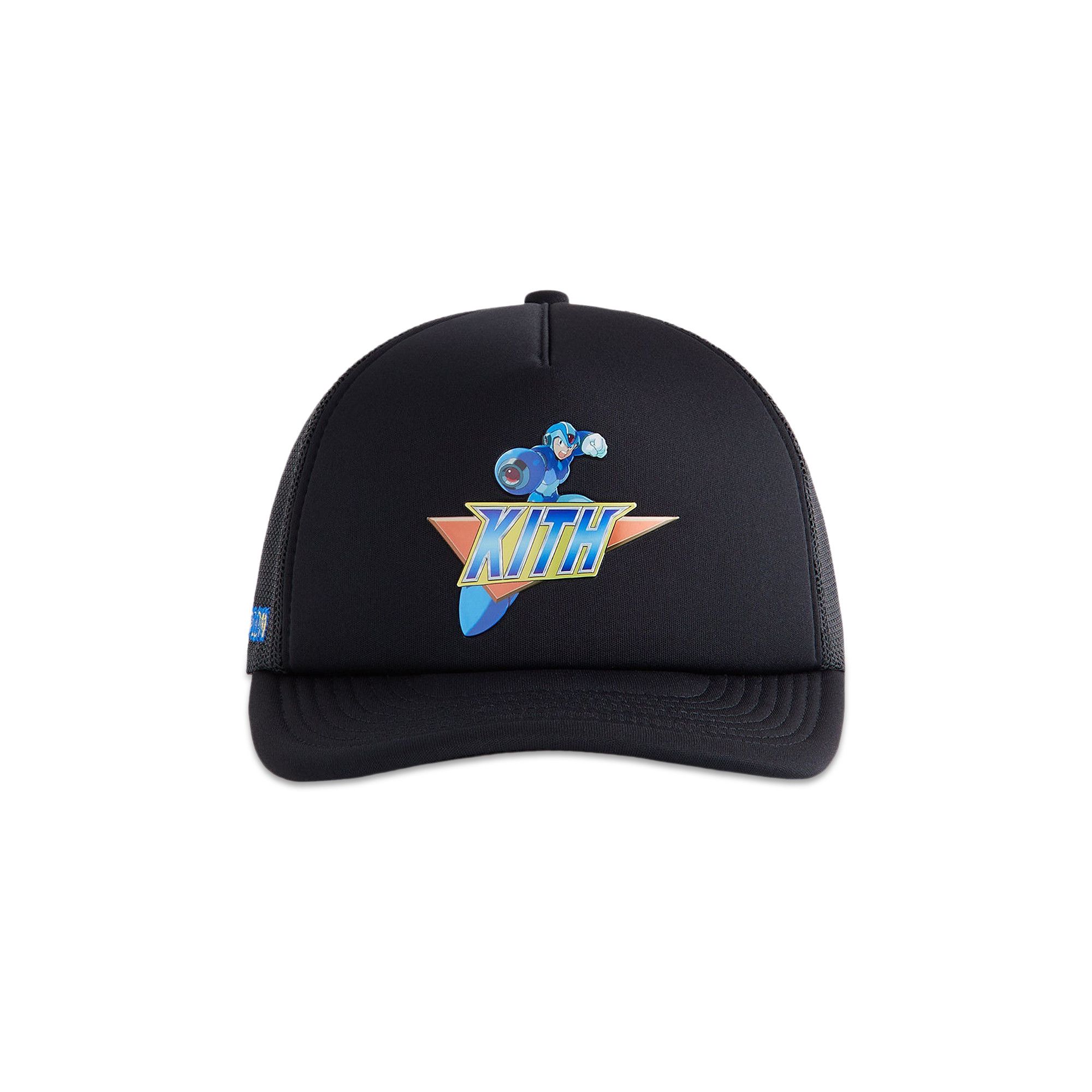 帽子 Kith x Capcom Mega Man Nolan Trucker Hat Buy Kith x Capcom Mega Man Nolan Trucker Hat 'Black' - 00725