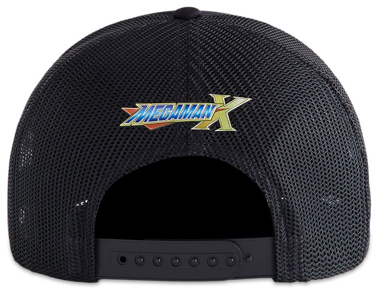 Kith x Capcom Mega Man Nolan Trucker Hat Black