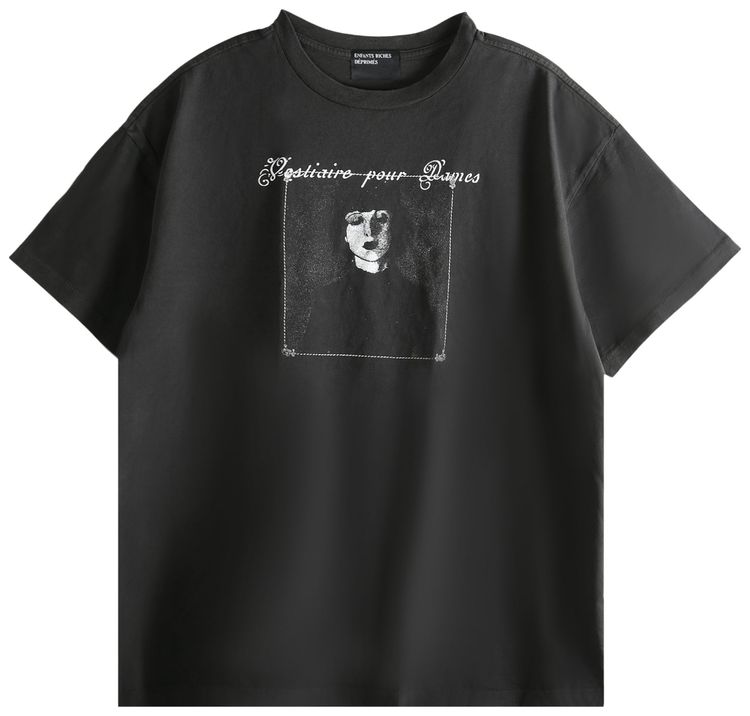 Enfants Riches Deprimes Vestiaire Pour Dames T Shirt Faded Black