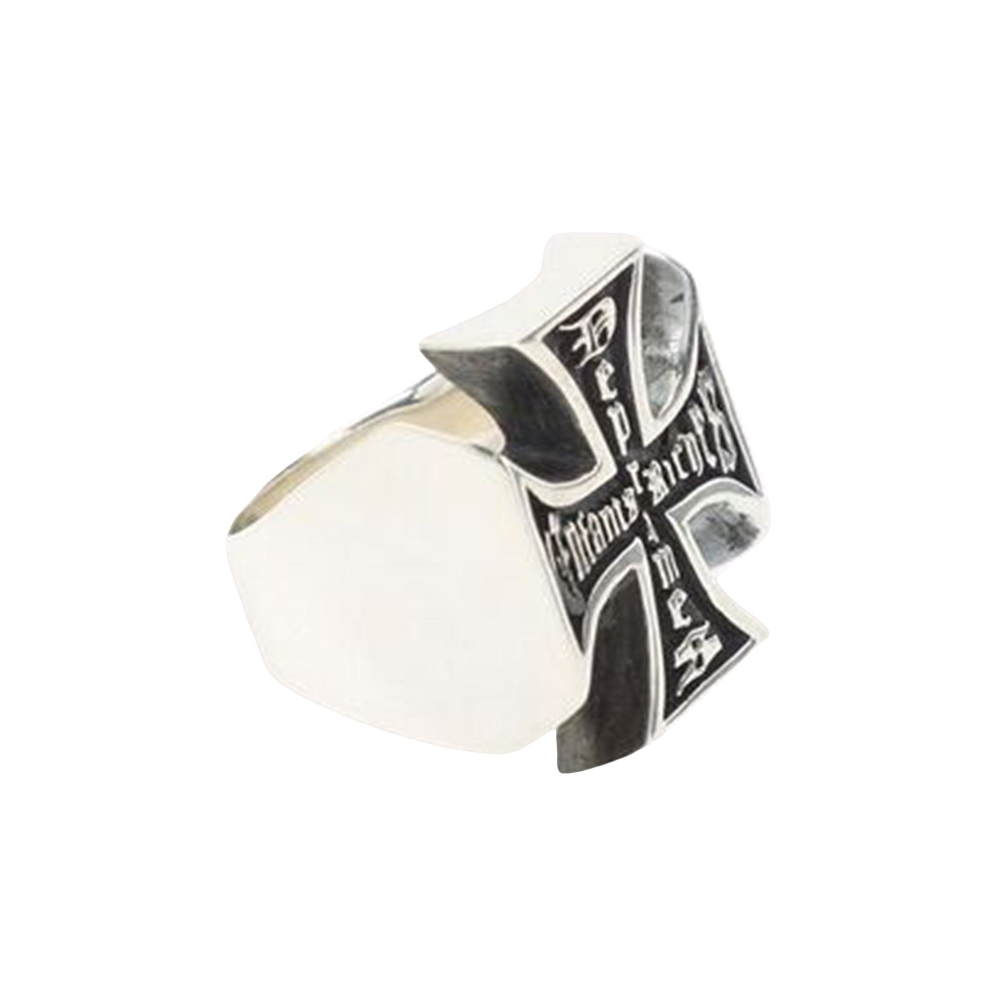Buy Enfants Riches Déprimés Cross Ring 'Silver' - 140218 SILV | GOAT