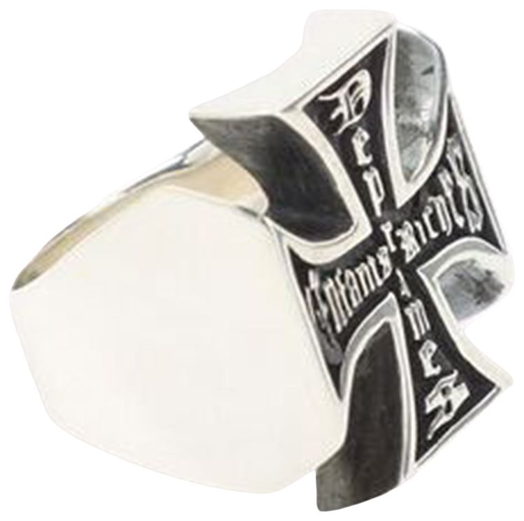 Enfants Riches Deprimes Cross Ring Silver