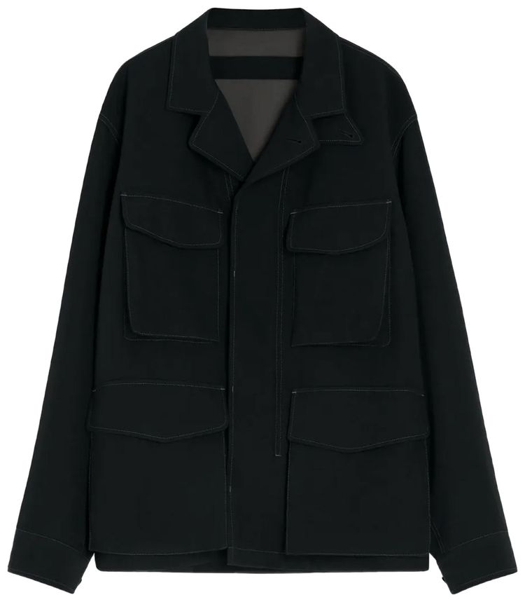 Lemaire Soft Field Jacket Black
