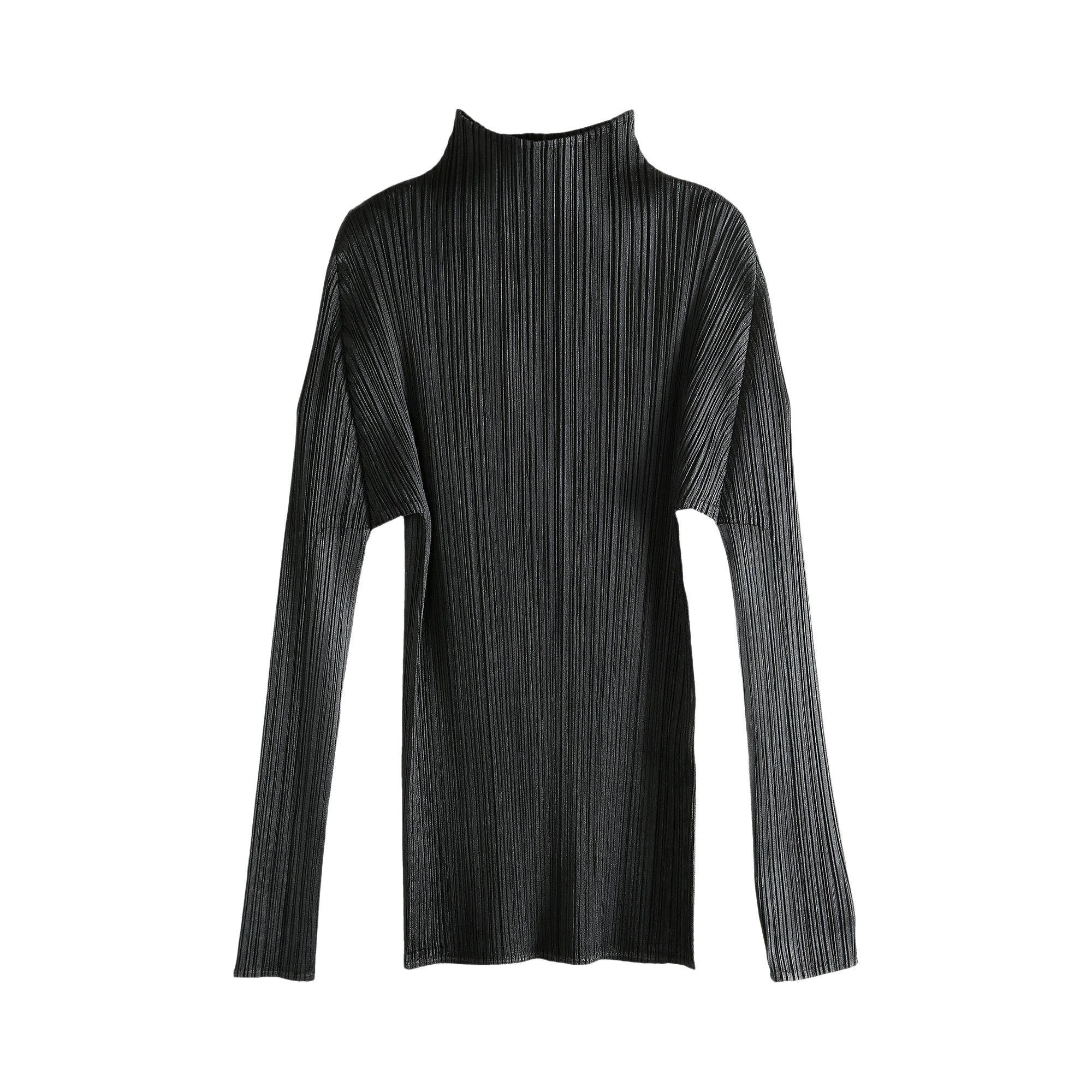 Buy Pleats Please Issey Miyake Basics Shirt 'Black' - PP59JK104 15