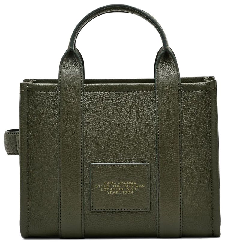 Marc Jacobs The Small Tote Leather Bag Forest