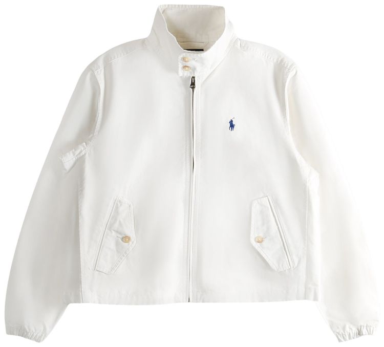 Polo Ralph Lauren Lined Windbreaker Coat White