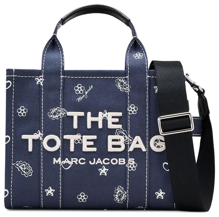 Marc Jacobs The Small Tote Bag Navy Multi
