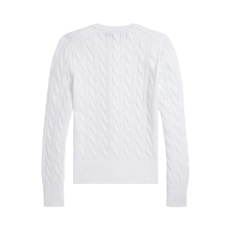 Polo Ralph Lauren Long Sleeve Cardigan White