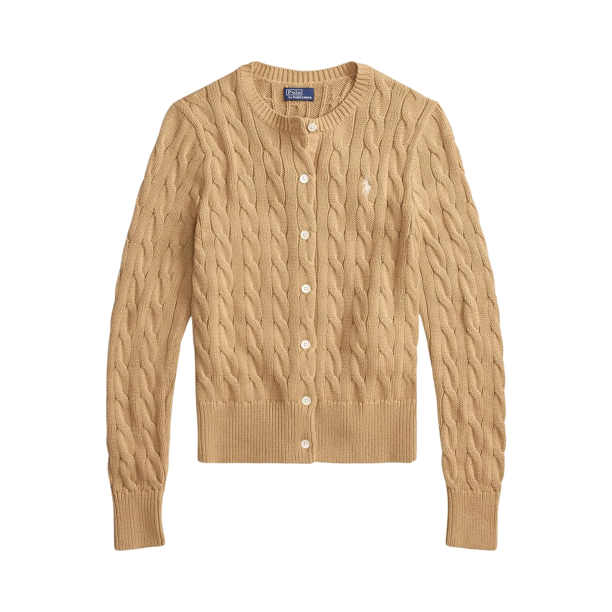 Buy Polo Ralph Lauren Long-Sleeve Cardigan 'Khaki' - 211971868502