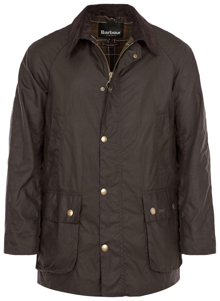 Barbour Ashby Wax Jacket Olive
