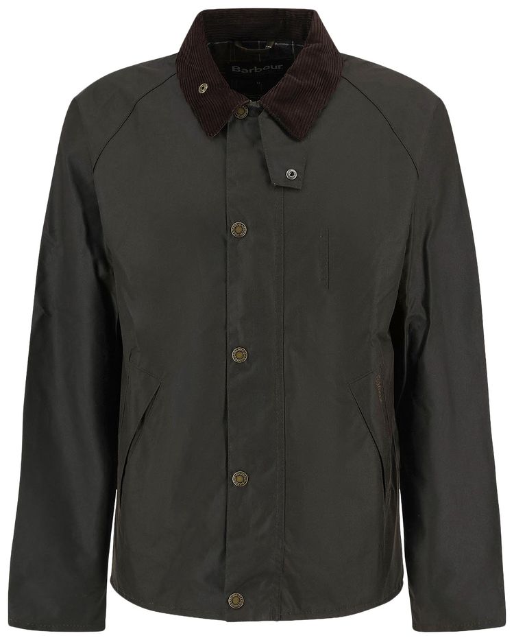 Barbour Tracker Wax Jacket Olive