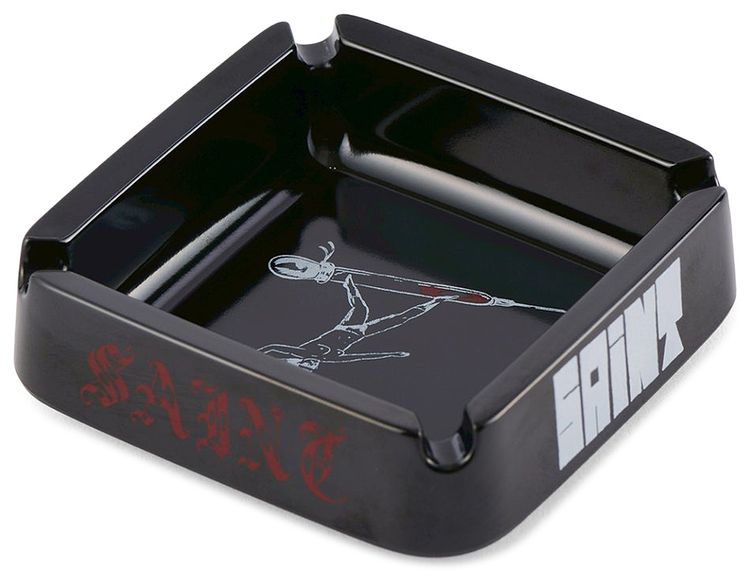 SAINT Mxxxxxx x Alexis Ross Drawing Ashtray Black