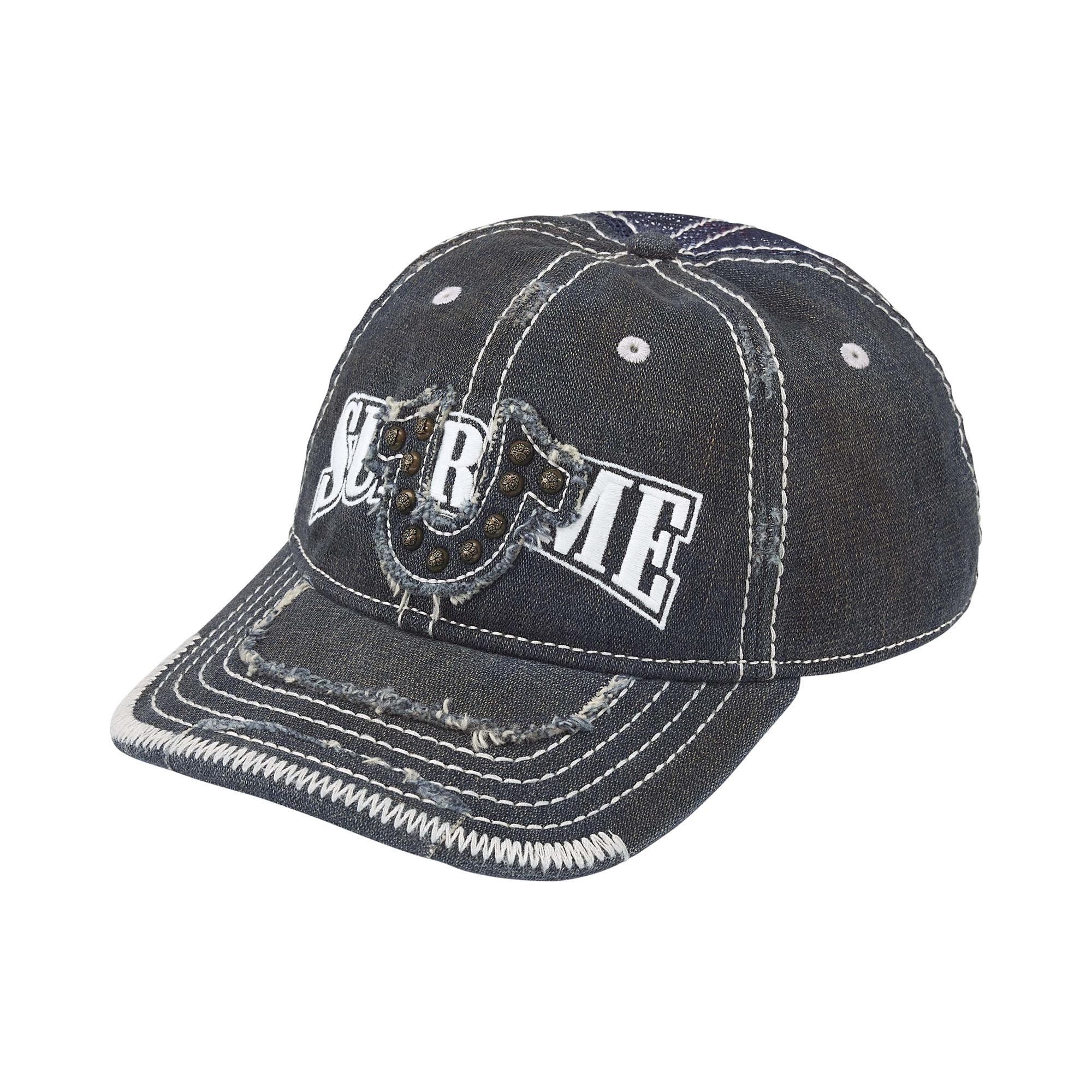 Supreme®/True Religion Mesh Back Indigo Buy Supreme x True Religion Mesh Back 6-Panel 'Dirty Indigo