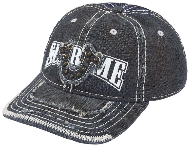 Supreme x True Religion Mesh Back 6 Panel Dirty Indigo