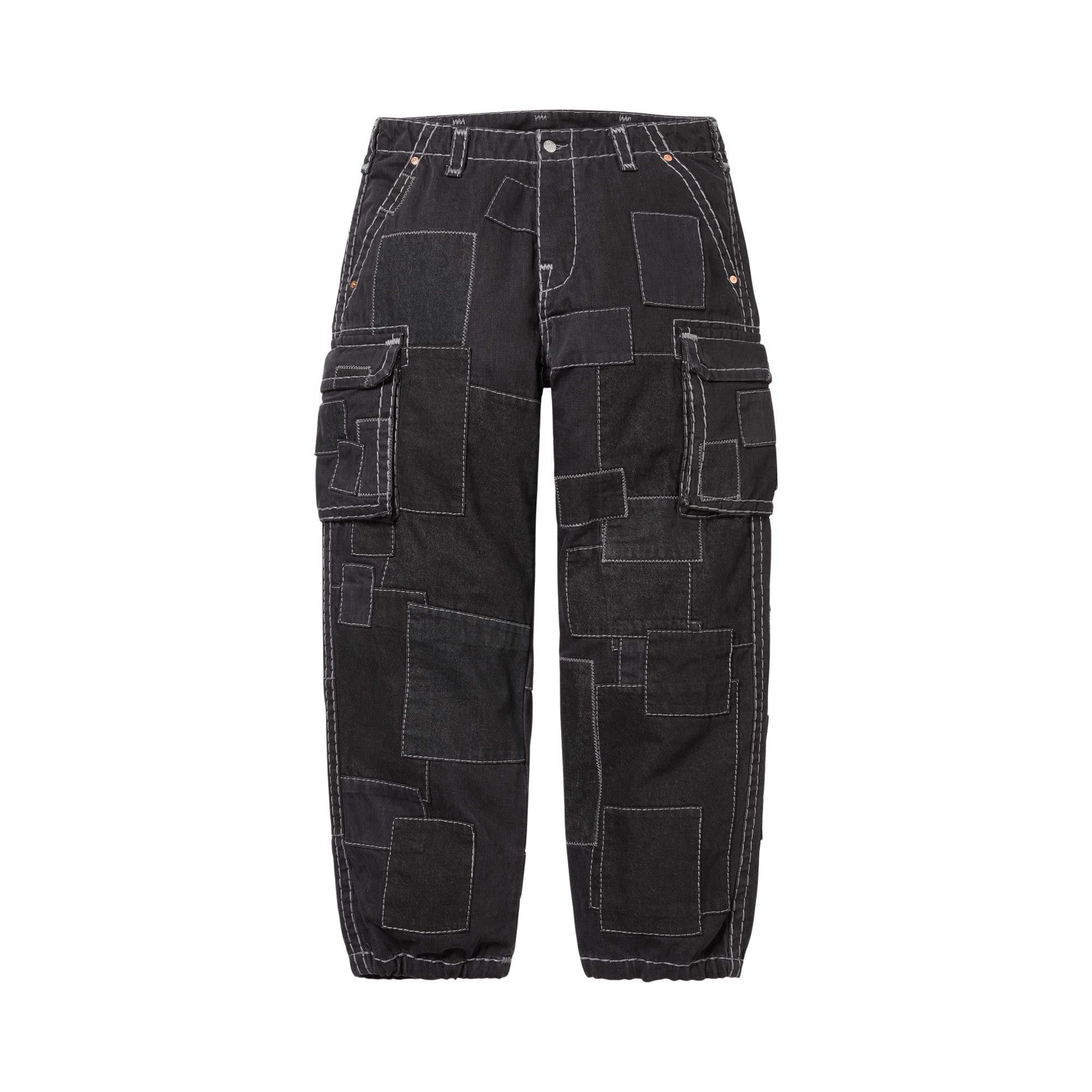 Buy Supreme x True Religion Patchwork Cargo Pant 'Black' - FW25P13