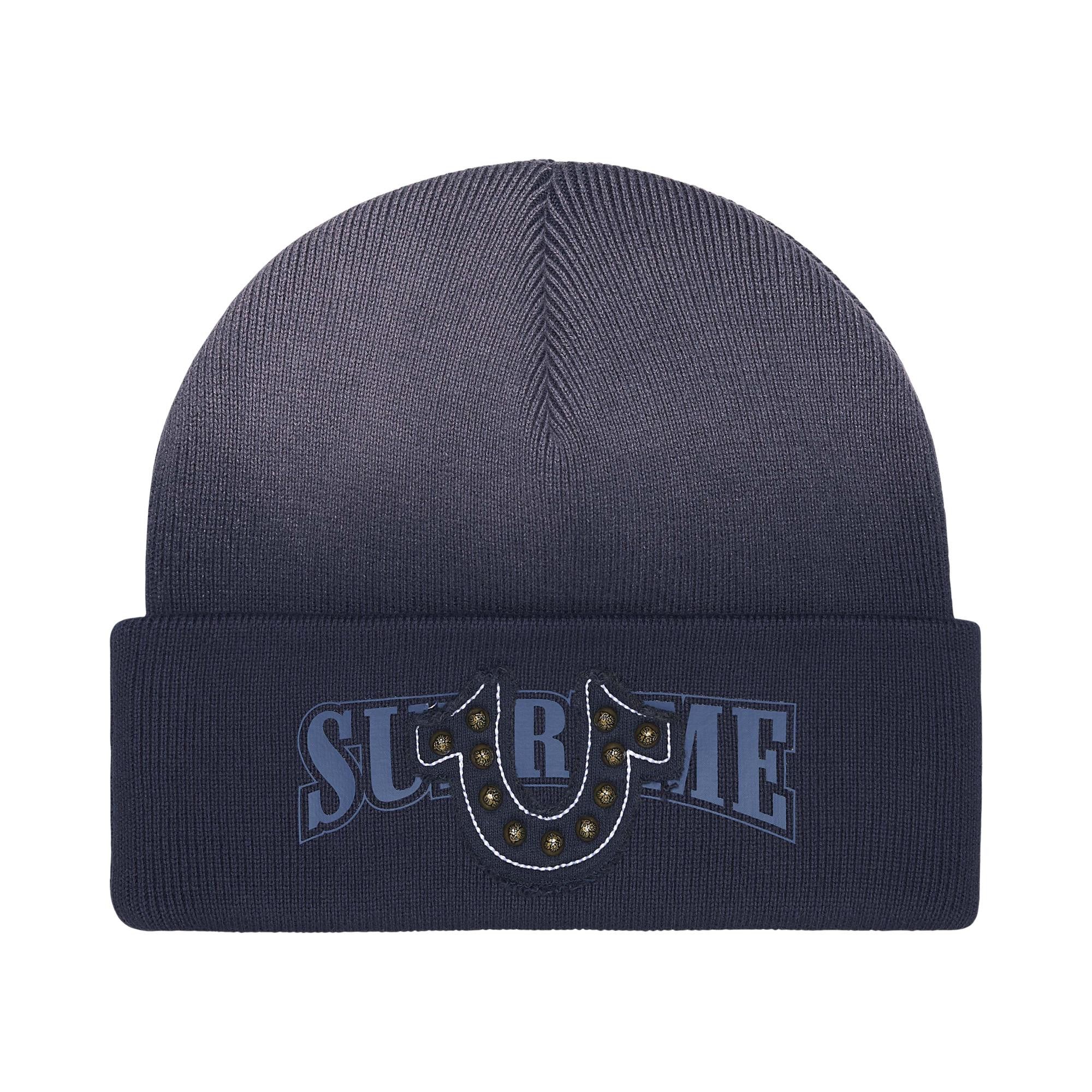 Buy Supreme x True Religion Beanie 'Navy' - FW25BN31 NAVY | GOAT