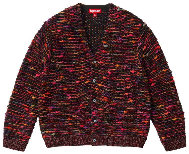 Supreme Textured Cardigan Orange