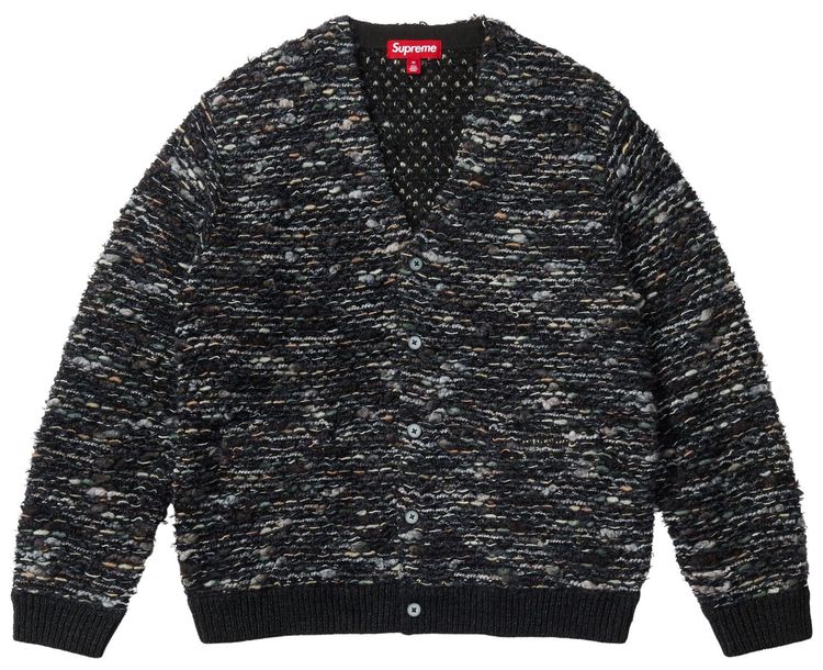 Supreme Textured Cardigan Black
