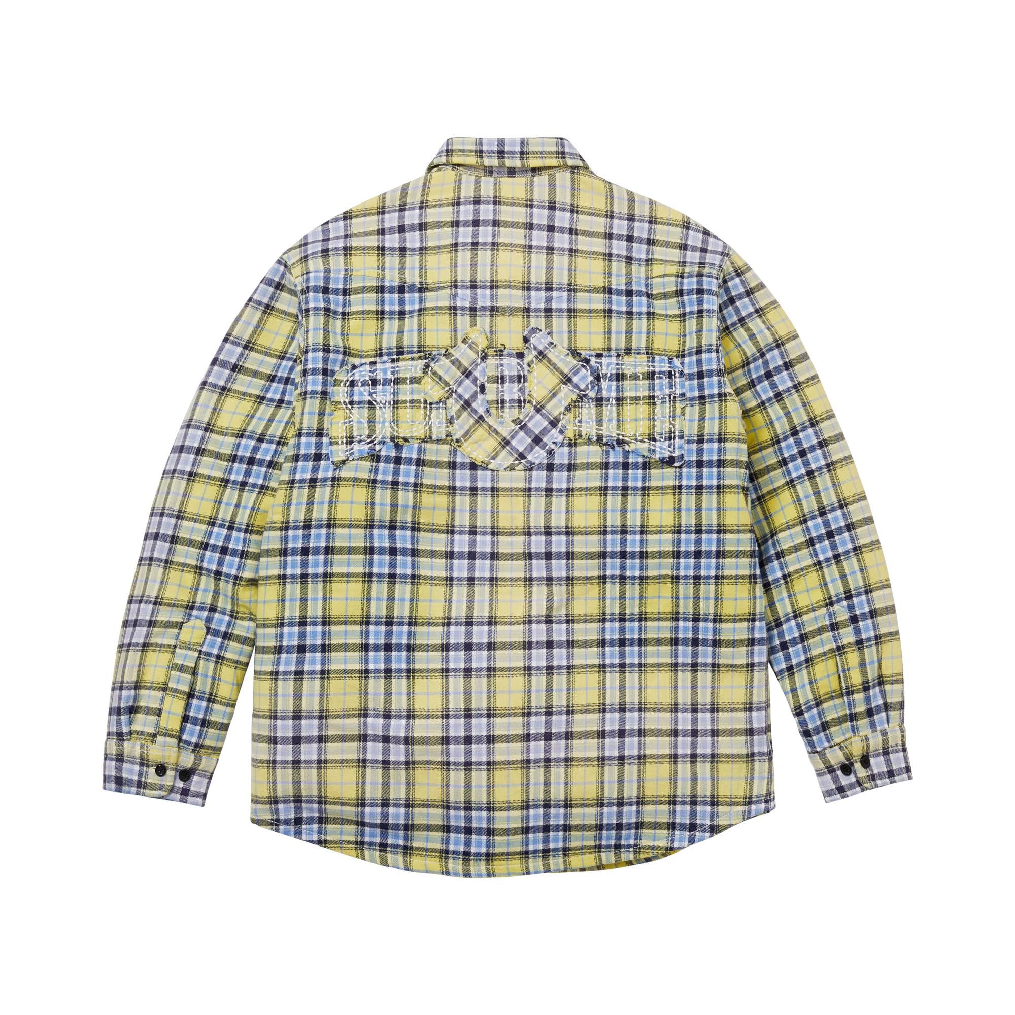Buy Supreme x True Religion Quilted Lined Plaid Flannel Shirt