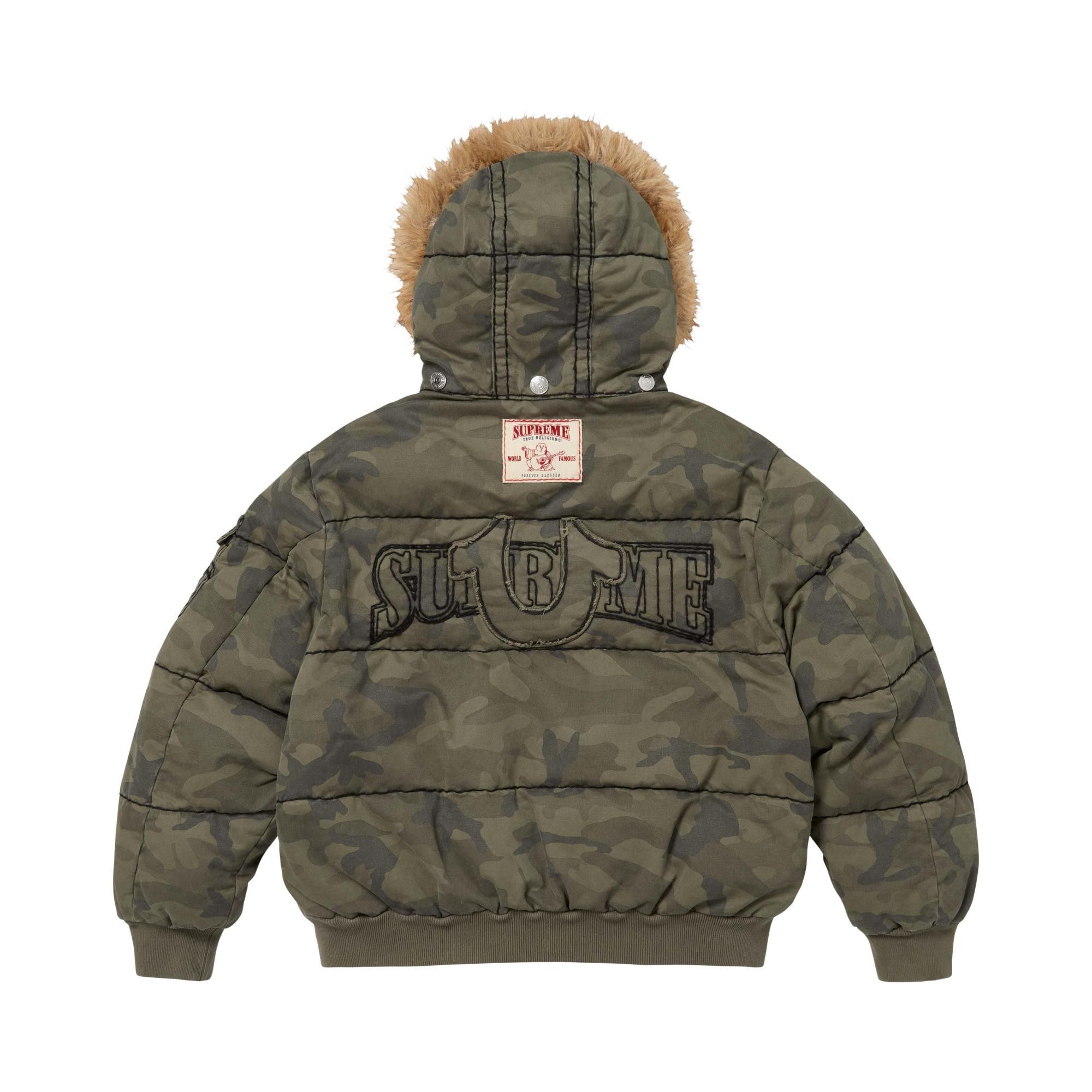 Buy Supreme x True Religion Puffer Jacket 'Olive Camo' - FW25J64